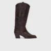 Botas vaqueras de piel Botas vaqueras de piel