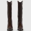 Botas vaqueras de piel Botas vaqueras de piel