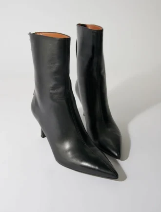 Botines de piel