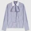 Camisa con lazo a rayas Camisa con lazo a rayas