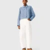 Camisa con pedrería y corbata desmontable Camisa con pedrería y corbata desmontable