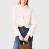 Camisa corta bordada Camisa corta bordada