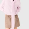 Camisa corta con lazo Camisa corta con lazo