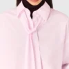 Camisa corta con lazo Camisa corta con lazo