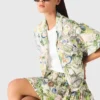 Camisa corta estampada