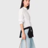 Camisa de algodón con pedrería