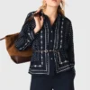 Camisa estampada de corte fluido