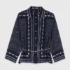Camisa estampada de corte fluido