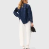 Camisa vaquera con pedrería