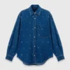 Camisa vaquera con pedrería