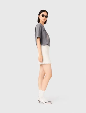Camiseta con estampado de caballos