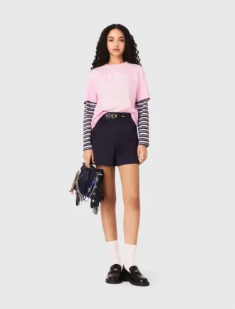 Camiseta con estampado náutico