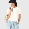 Camiseta con estampado veraniego