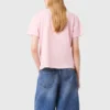 Camiseta de manga corta con cuello redondo