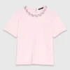 Camiseta de manga corta con cuello redondo