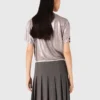 Camiseta metalizada