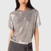 Camiseta metalizada