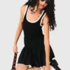 Camiseta sin mangas de canalé