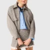 Chaqueta bomber a cuadros Chaqueta bomber a cuadros