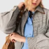 Chaqueta bomber a cuadros Chaqueta bomber a cuadros