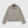 Chaqueta bomber a cuadros Chaqueta bomber a cuadros