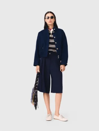 Chaqueta bomber de algodón