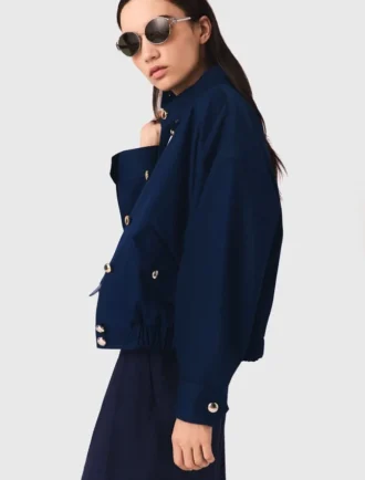 Chaqueta bomber de algodón