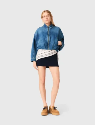 Chaqueta bomber vaquera