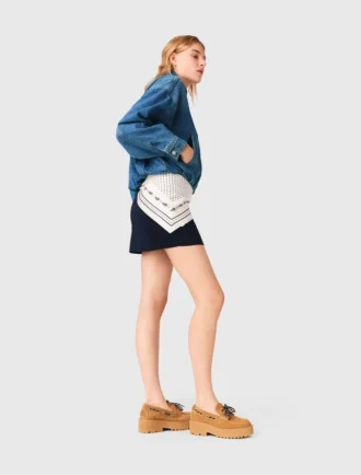 Chaqueta bomber vaquera