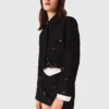 Chaqueta corta bordada