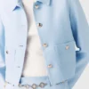 Chaqueta corta de botonadura sencilla