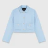 Chaqueta corta de botonadura sencilla