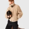 Chaqueta corta de bouclé