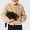 Chaqueta corta de bouclé
