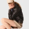 Chaqueta corta de cuero