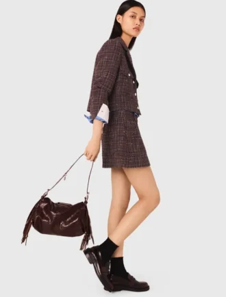 Chaqueta corta de tweed