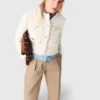 Chaqueta corta de tweed