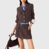 Chaqueta corta de tweed