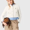 Chaqueta corta de tweed