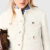 Chaqueta corta de tweed