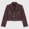 Chaqueta corta de tweed