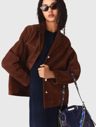 Chaqueta de ante