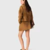 Chaqueta de ante