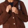 Chaqueta de ante