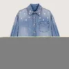 Chaqueta de camisa vaquera
