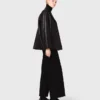 Chaqueta de piel acolchada