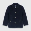 Chaqueta de piel y piel sintética
