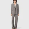 Chaqueta de traje a cuadros