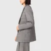 Chaqueta de traje a cuadros