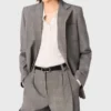 Chaqueta de traje a cuadros